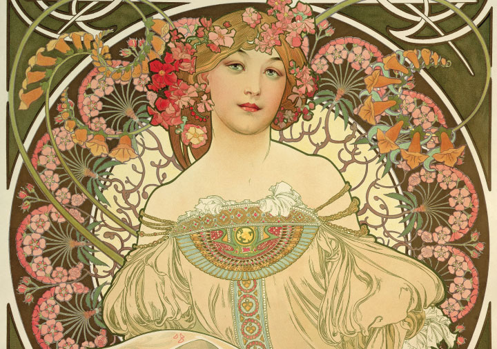Copertina mostra - Alphonse Mucha - Palazzo Bonaparte